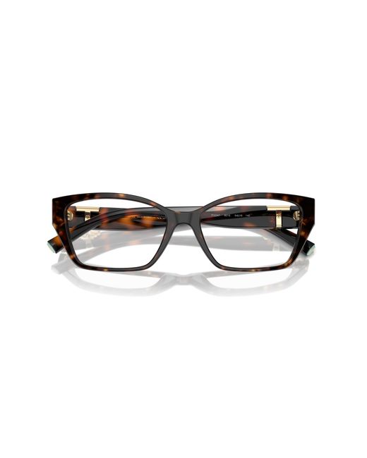 Tiffany & Co Black Tf2247 8015 Optical Frames Acetate Transparent Squared Normal