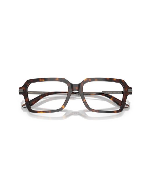 Dolce & Gabbana Black Dg3401 502 Optical Frames Acetate Transparent Squared Normal for men
