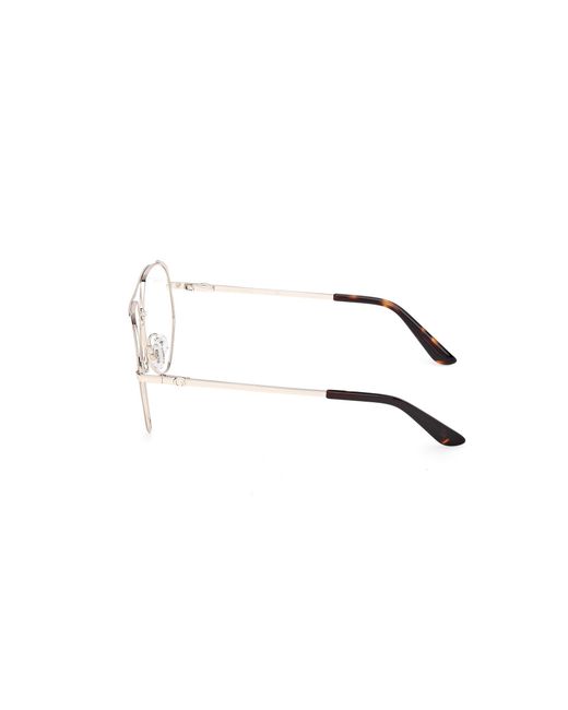 Guess Black Gu50248 033 Optical Frames Metal Squared Normal