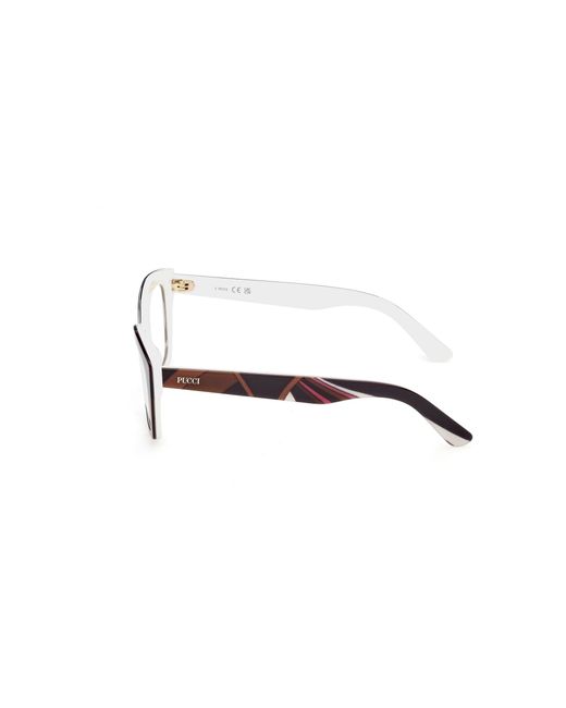 Emilio Pucci Black Ep5274 099 Optical Frames Acetate Squared Normal