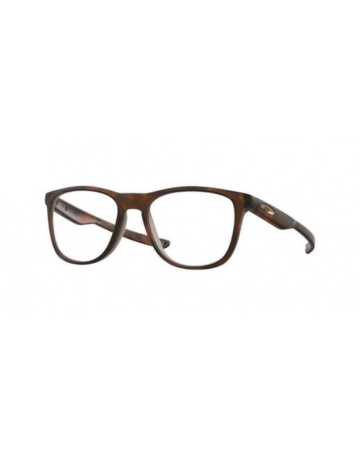 Oakley Black Ox8130 Trillbe X 813007 Optical Frames Plastic Round