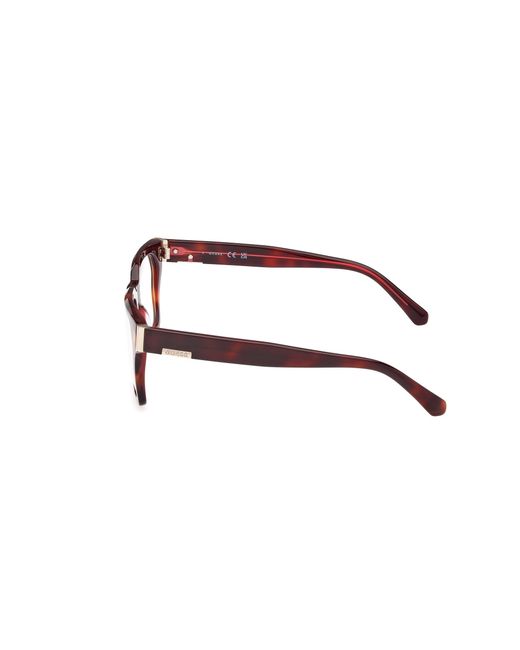 Guess Black Gu50188 056 Optical Frames Acetate Squared Normal for men