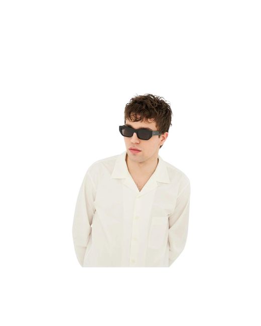 Retrosuperfuture Black 6Es Ra Outlet Sunglasses Acetate Squared Normal