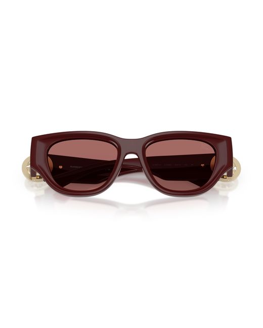Burberry Black Be4467U 411969 Sunglasses Injected Cat Eye Normal