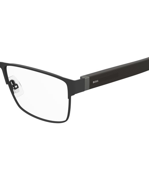 Boss Black Boss 1040 003 Optical Frames Steel Squared for men