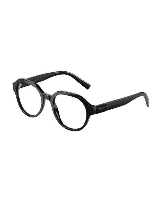 Dolce & Gabbana Black Dg3367 501 Optical Frames Acetate Pantos for men