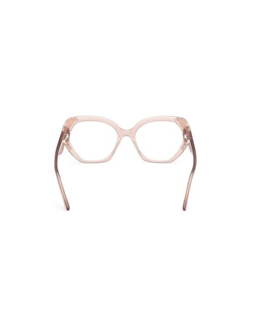 Guess Black Gm50039 057 Optical Frames Acetate Geometric Normal
