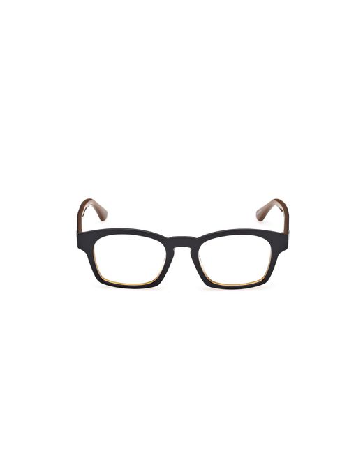 Web Black We5460 005 Optical Frames Acetate Squared Normal for men
