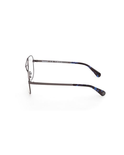 Timberland Black Tb50057 008 Optical Frames Metal Pilot Normal for men