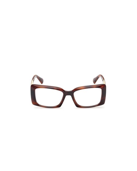 MAX&Co. Black Mo5177 052 Optical Frames Injected Squared Normal