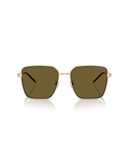 Emporio Armani Black Ea2159D 301373 Sunglasses Metal Squared Normal