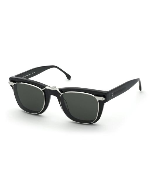 Lozza Black Ul4374 Elba 1 700 Optical Frames Acetate Smoke Squared Normal for men