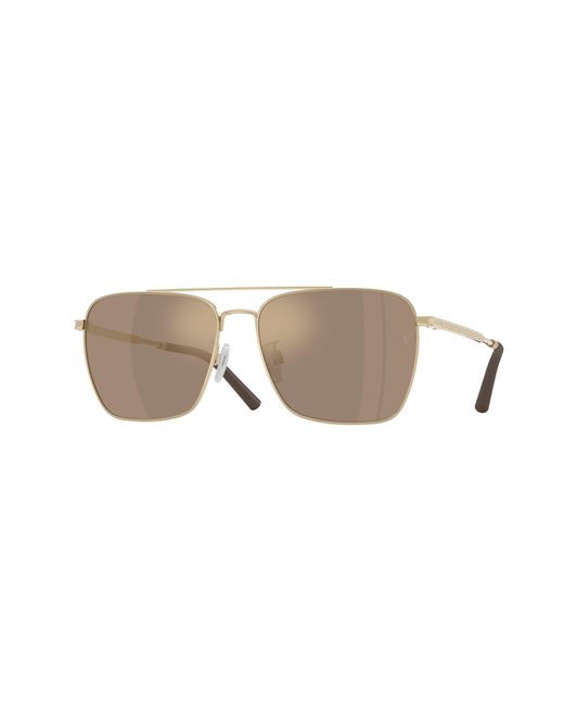Oliver Peoples Black Ov1362S R-15 50355A Sunglasses Metal Squared Normal for men