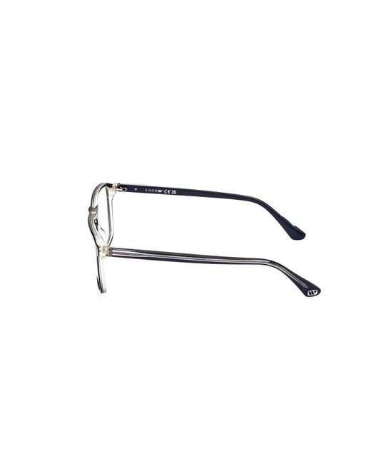 Web Black We5442 092 Optical Frames Acetate Squared Normal for men
