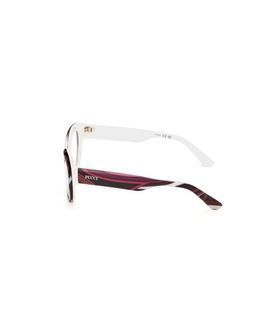 Emilio Pucci Black Ep5272 099 Optical Frames Acetate Cat Eye Normal