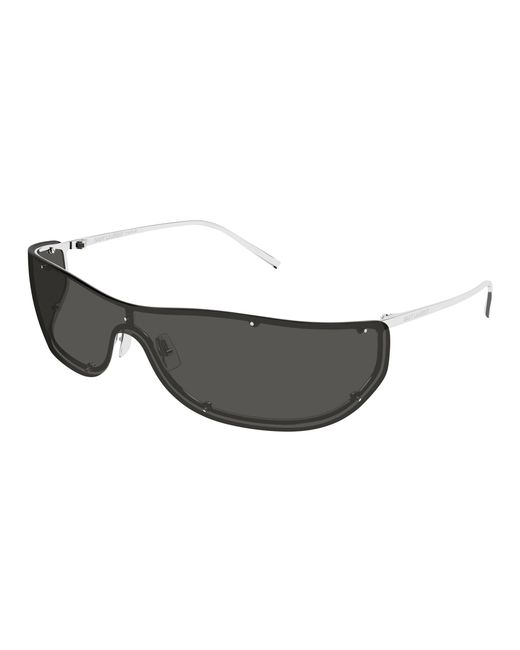 Saint Laurent Black Sl 807 001 Sunglasses Metal Mask