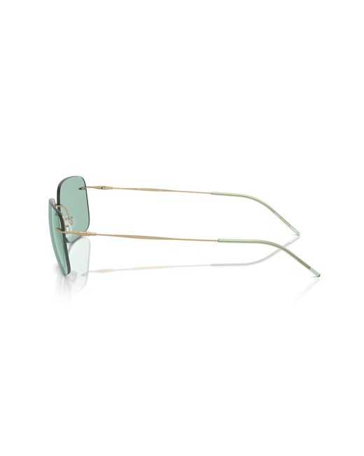 Giorgio Armani Green Ar1512M 30022A Sunglasses Metal Pillow Normal for men