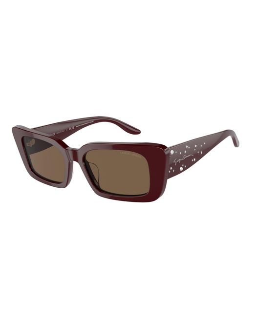 Giorgio Armani Black Ar8214Bu 572173 Sunglasses Acetate Squared Normal