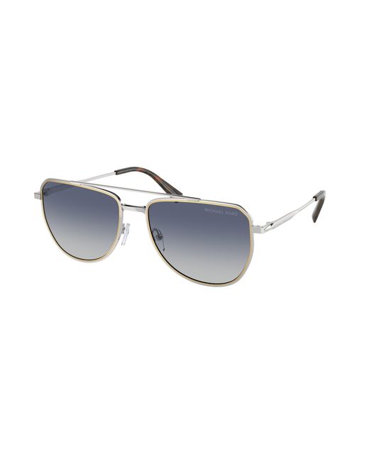 Michael Kors Black Mk1155 Whistler 18934L Sunglasses Metal Pilot Normal Shaded for men