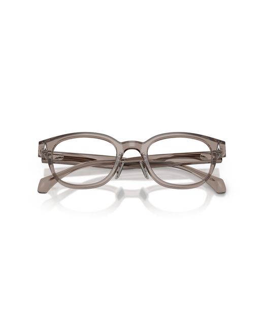 Moncler Black Me2021D 3009 Optical Frames Acetate Transparent Round Normal