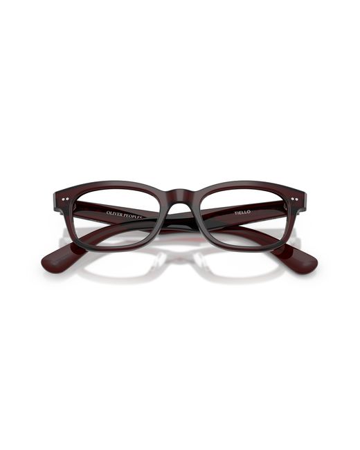 Oliver Peoples Black Ov5617U Tiello 1819 Optical Frames Acetate Transparent Pillow Normal