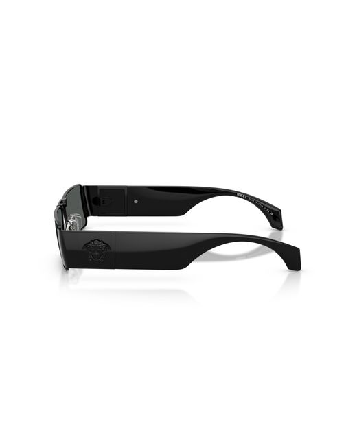 Versace Black Ve2286 100987 Sunglasses Metal Squared Normal for men