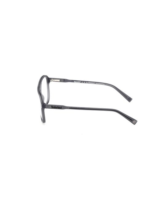 Timberland Black Tb50067 020 Optical Frames Injected Squared Normal for men