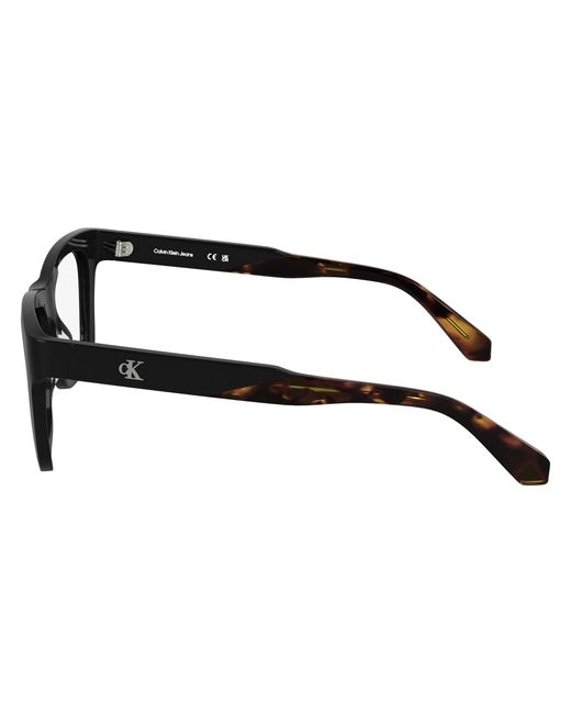 Calvin Klein Black Ckj25615 001 Optical Frames Acetate Squared Normal for men