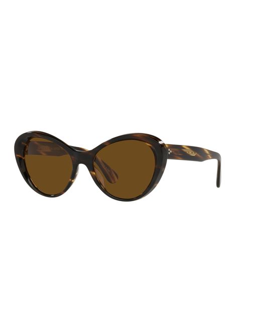 Oliver Peoples Black Ov5420Su Zarene 100383 Sunglasses Acetate Butterfly Polarized
