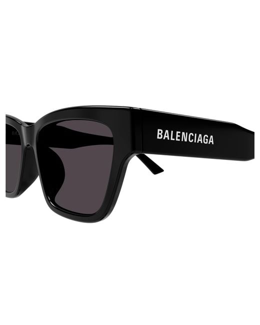 Balenciaga Black Bb0307Sa 001 Sunglasses Acetate Squared