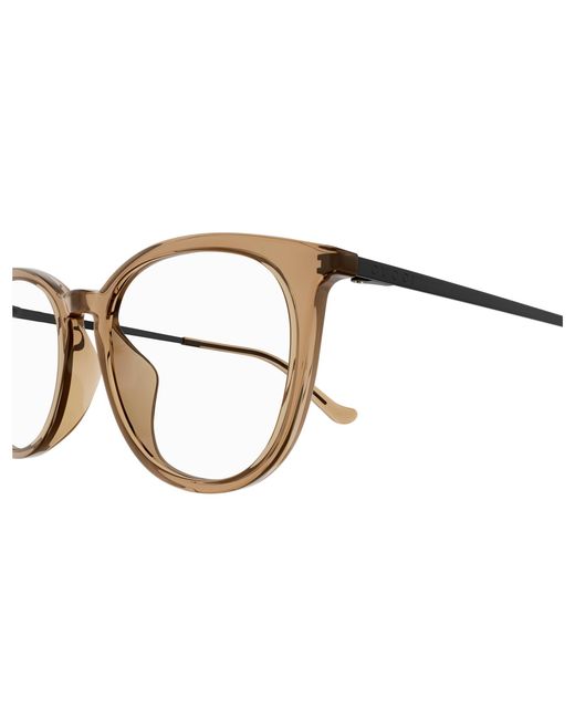 Gucci Black Gg1468Oa 003 Optical Frames Acetate Transparent Round