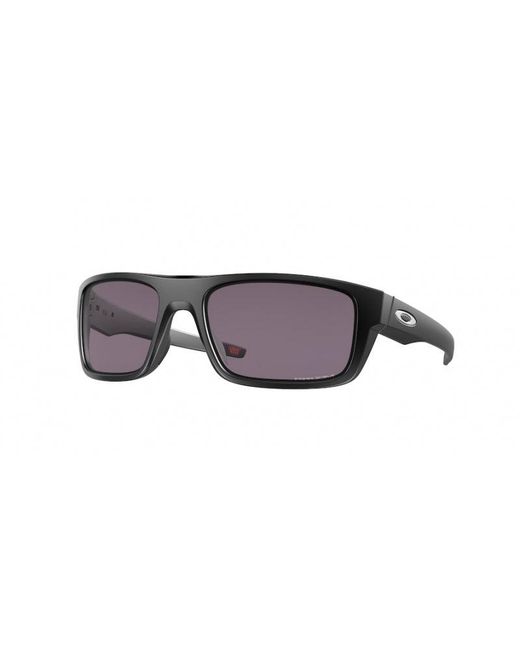 Oakley Black Oo9367 Drop Point 936734 Sunglasses Plastic Squared Prizm for men