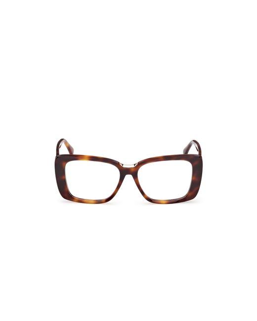 Max Mara Black Mm5208 052 Optical Frames Acetate Butterfly Normal