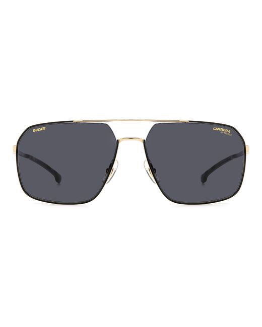 Carrera DUCATI Black Carduc 038/S Rhl/2K Sunglasses Titanium Pilot Anti-Glare for men