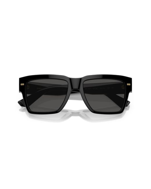 Dolce & Gabbana Black Dg4431 501/87 Sunglasses Acetate Squared Normal for men