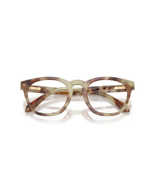 Giorgio Armani Black Ar7284 6299 Optical Frames Acetate Round Normal for men