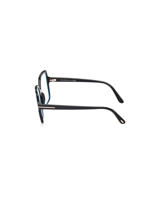 Tom Ford Black Ft6063-B 001 Optical Frames Acetate Squared Normal