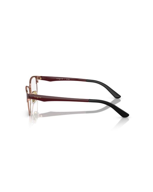 Vogue Eyewear Black Vo3940 5170 Optical Frames Metal Squared Normal