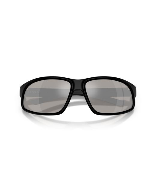 FERRARI SCUDERIA Black Fz6016U 504/6G Sunglasses Injected Geometric Normal Mirror for men