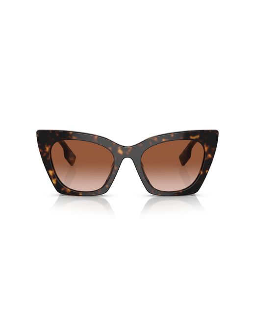 Burberry Black Be4372U Marianne 300213 Sunglasses Acetate Cat Eye Normal Shaded