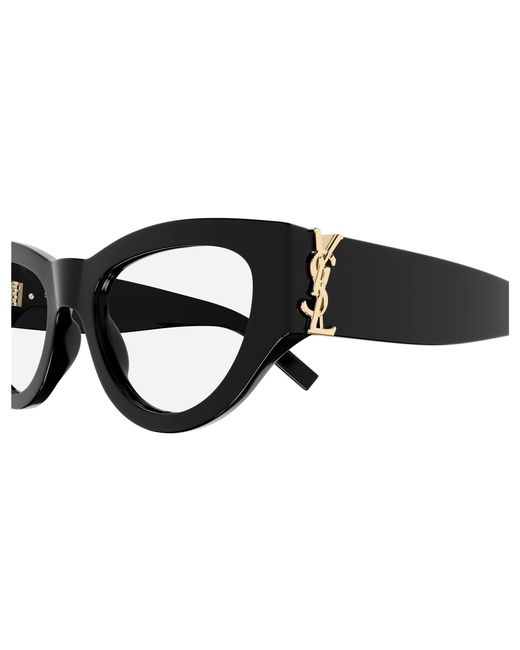 Saint Laurent Black Sl M94 Opt 001 Optical Frames Acetate Transparent Cat Eye