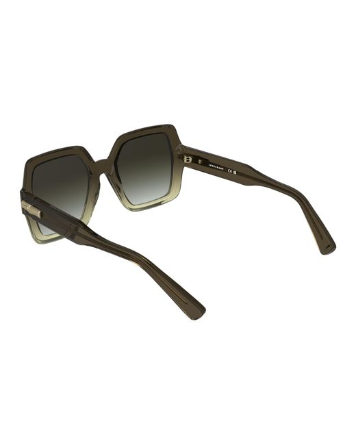 Longchamp Black Lo790S 207 Sunglasses Acetate Squared Normal