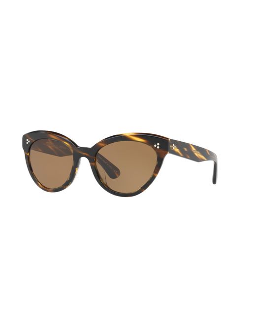 Oliver Peoples Black Ov5355Su Roella 100383 Sunglasses Acetate Cat Eye Polarized