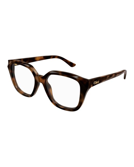 Chloé Black Ch0293O 002 Optical Frames Acetate Transparent Squared