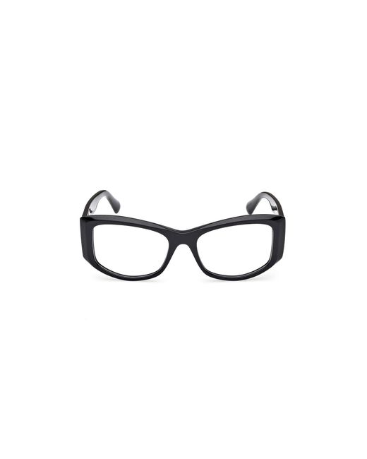 MAX&Co. Black Mo5202 001 Optical Frames Acetate Geometric Normal