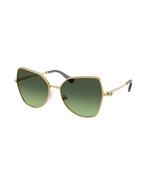 Swarovski Green Sk7037 40172A Sunglasses Metal Butterfly Normal Nuanced
