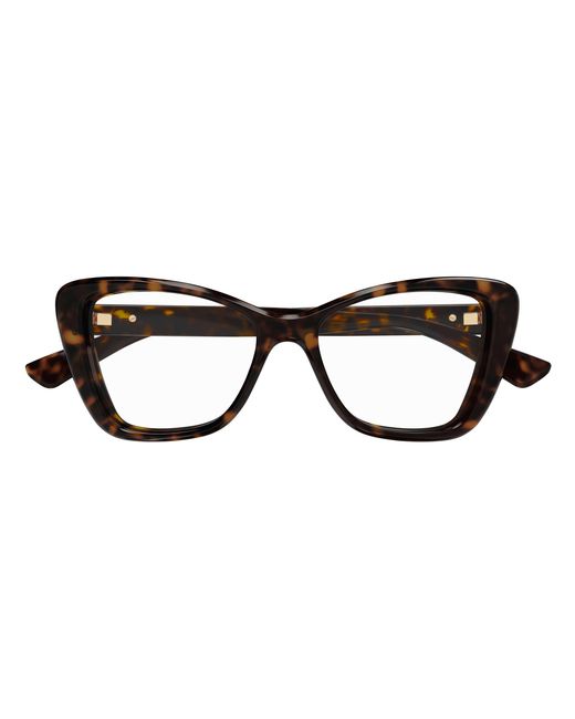 Gucci Black Gg1977O 002 Optical Frames Injected Transparent Cat Eye