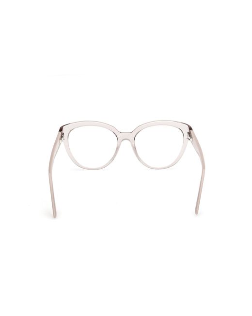 Guess Black Gu50232 020 Optical Frames Acetate Cat Eye Normal