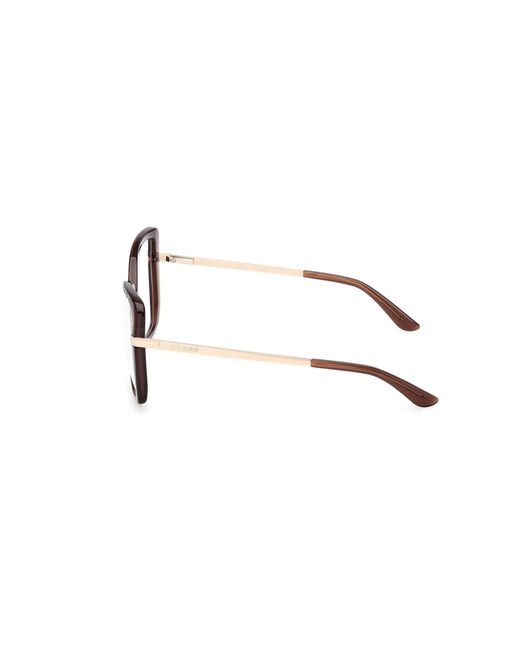 Guess Black Gu50245 048 Optical Frames Acetate Butterfly Normal