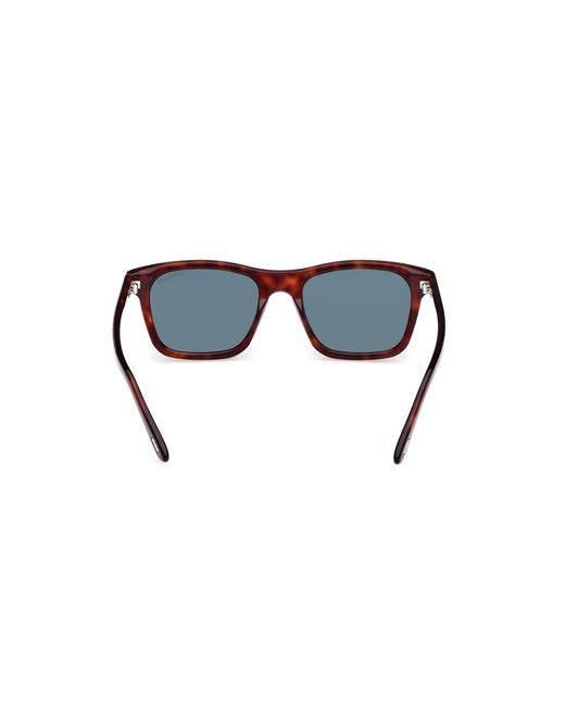 Tom Ford Black Ft1179 Barron 54V Sunglasses Acetate Squared Normal for men